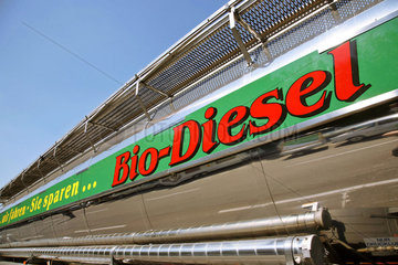 Tankwagen mit Biodiesel
