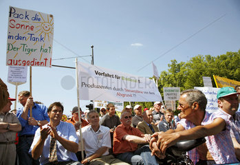 Proteste gegen Biodieselbesteuerung