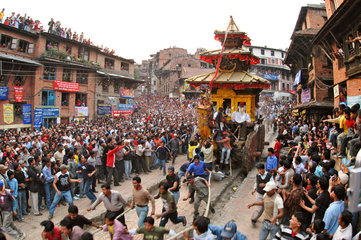 Nepal  Bisket Jatra Festival