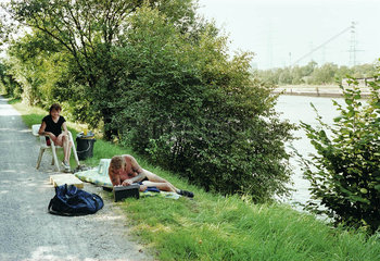Entspannen am Rhein-Herne-Kanal