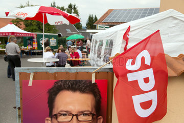 Beckingen  Deutschland  Wahlkampfveranstaltung der SPD-Ortsguppe Dueppenweiler