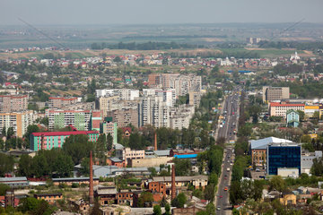 Lemberg  Ukraine  Blick ueber nord-oestliche Teile der Stadt