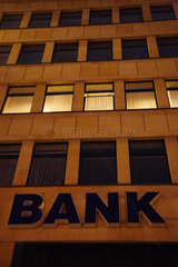 Posen  Polen  Bankenlogo