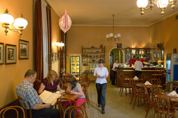 Lemberg  Ukraine  das historische -Wiener Kaffeehaus- mit k.u.k-Charme