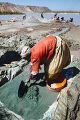 Kleinbergbau im Copper Belt der Minenstadt Kolwezi