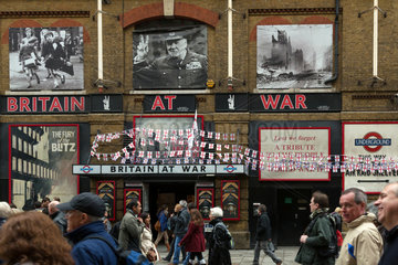 London  Grossbritannien  Winston Churchill's Britain at War Experience