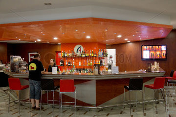 Barcelona  Spanien  Bar eines Flughafenhotels der Gruppe Alexandre Hotels