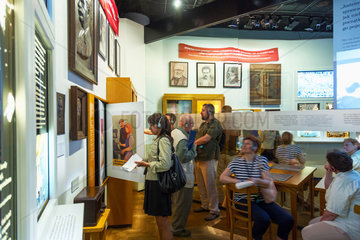 Warschau  Polen  Dauerausstellung im Museum POLIN