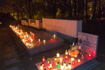 Posen  Polen  Allerheiligen auf dem Garnisonfriedhof