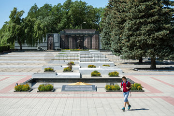 Tiraspol  Republik Moldau  der Helden-Gedenkplatz