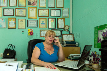 Kischinau  Moldawien  Dina Rosca  Vorsitzende der Stiftung Rettet die Strassenkinder
