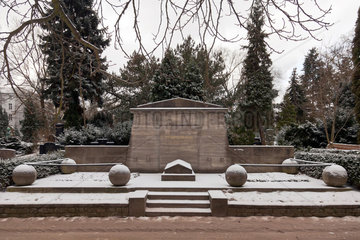 Berlin  Deutschland  Grab des Politikers Gustav Stresemann