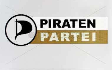Berlin  Deutschland  das Logo der digitalen Piratenpartei