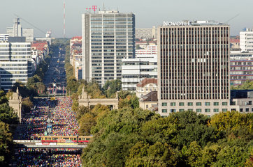 Berlin  Derutschland  der 40. Berlin-Marathon