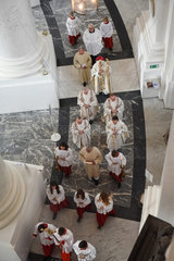 St. Blasien  Deutschland  Priesterweihe im Dom St. Blasius