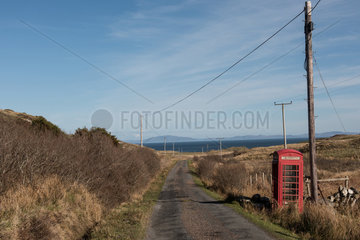 Tobermory  Grossbritannien  Landschaft auf der Isle of Mull in Schottland
