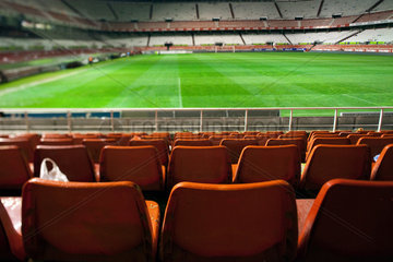 Sevilla  Spanien  leeres Fussballstadion