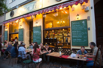 Berlin  Deutschland  Restaurants in der Bergmannstrasse