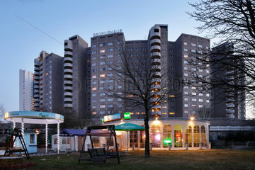 Berlin  Deutschland  das Gropiushaus in Berlin-Gropiusstadt