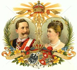 deutsches Kaiserpaar 1900