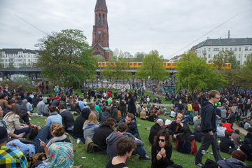 Berlin  Deutschland  MyFest in Kreuzberg