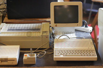 Warschau  Polen  Apple IIC Computer im Technischen Museum