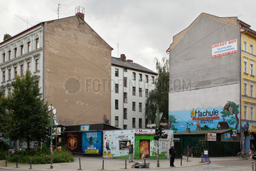 Berlin  Deutschland  Bauluecke an der Reichenberger Strasse Ecke Mariannenstrasse