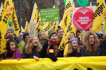Berlin  Deutschland  Global Climate March in Berlin-Mitte