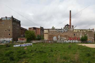 Berlin  Deutschland  leerstehende Fabrikgebaeude in der ehemaligen Eisfabrik