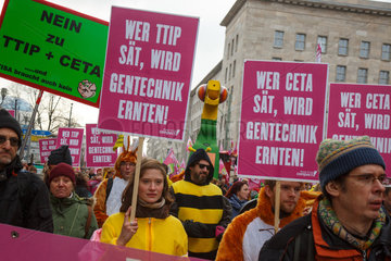 Berlin  Deutschland  Wir haben es satt-Demo