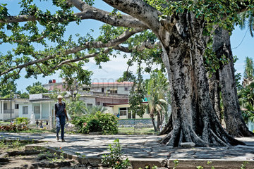 Santiago de Cuba  Kuba  der Platz Parque de Ferreiro im Zentrum