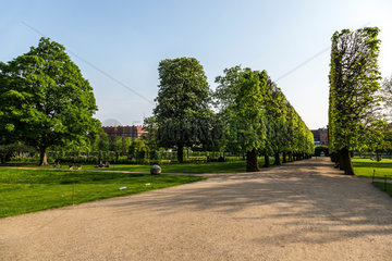 Kopenhagen  Daenemark  der Koenigliche Garten