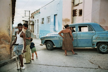 Santiago de Cuba  Kuba  Strassenszene