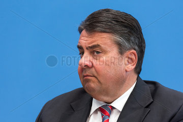 Berlin  Deutschland  Wirtschaftsminister Sigmar Gabriel  SPD