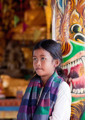 Chong Koh  Kambodscha  Portrait eines Maedchens