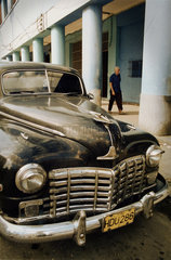 Havanna  Kuba  schwarzer Dodge  Baujahr 1948