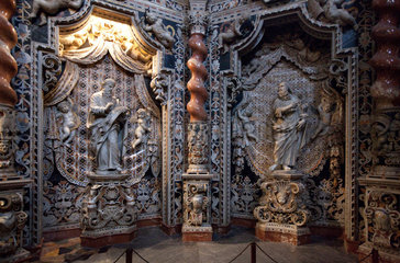 Monreale  Italien  Bildhauerkunst in der Kathedrale Santa Maria Nuova