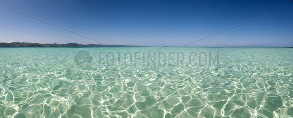 Puerto Plata  Dominikanische Republik  glasklares Wasser auf -Paradise Island-