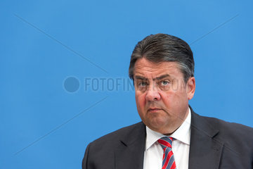 Berlin  Deutschland  Wirtschaftsminister Sigmar Gabriel  SPD