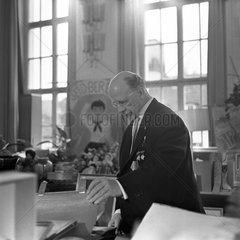 Berlin  DDR  Walter Ulbricht  Staatsratsvorsitzender der DDR
