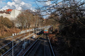 Berlin  Deutschland  S-Bahnzug am Westkreuz