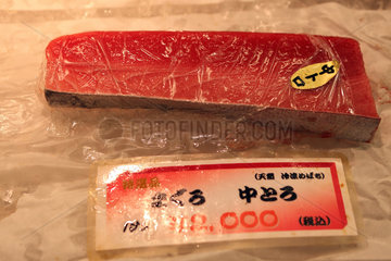 Tokio  Japan  Tunfischfilet
