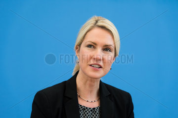 Berlin  Deutschland  Manuela Schwesig  SPD  Bundesministerin fuer Familie  Senioren  Frauen und Jugend
