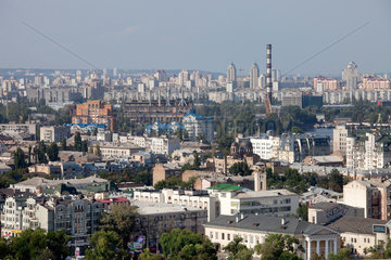 Kiew  Ukraine  Stadtpanorama