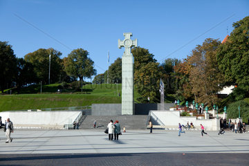 Tallinn  Estland  Denkmal fuer den Estnischen Freiheitskrieg in Tallinn