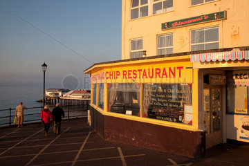Cromer  Grossbritannien  Restaurant am Pier