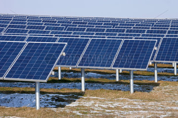 Dueren  Deutschland  Solarpark Inden