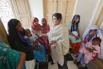 Dalel Buriro  Pakistan  medizinische Versorgung der Johanniter-Unfall-Hilfe e.V.
