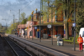 Uelzen  Deutschland  Hundertwasser-Bahnhof Uelzen