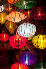 Hoi An  Vietnam  Lampionstand